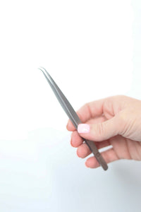 Long 135° Tweezer - Brilliant Lash Pro, Eyelash Extension Tweezers, eyelash extensions, eyelash extension tools