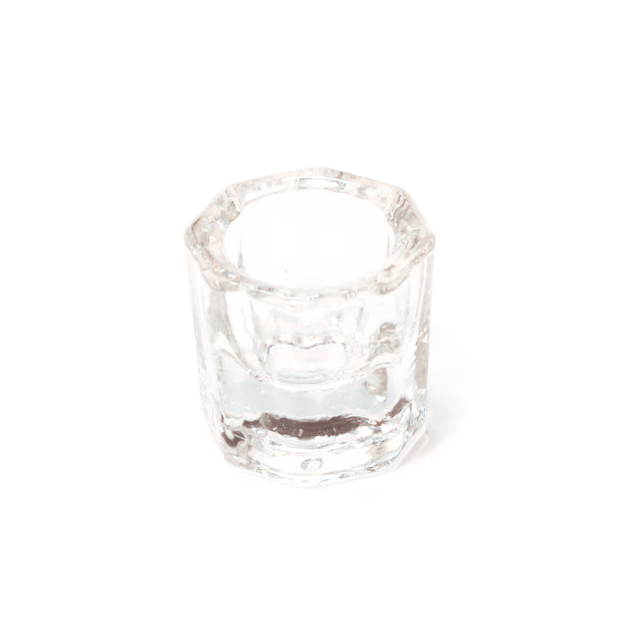 Clear dappen bowl for holding water during lash application