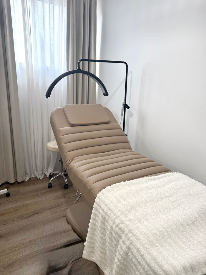 Electric Lash Bed – Adjustable, Motorized Esthetician Chair, Multi-Position, Made to Order, Drop-Shipped - Brilliant Lash Pro