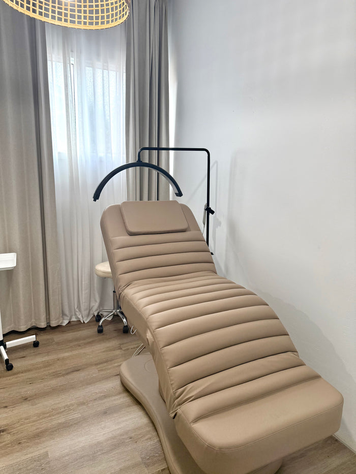 Electric Lash Bed – Adjustable, Motorized Esthetician Chair, Multi-Position, Made to Order, Drop-Shipped - Brilliant Lash Pro