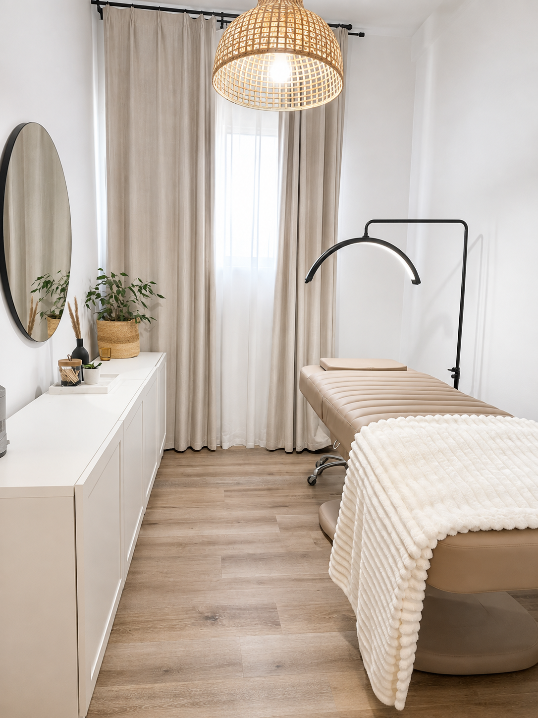 Brilliant Electric Lash Bed | Custom Motorized Esthetician Bed